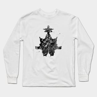 Rorschach inkblot test Long Sleeve T-Shirt